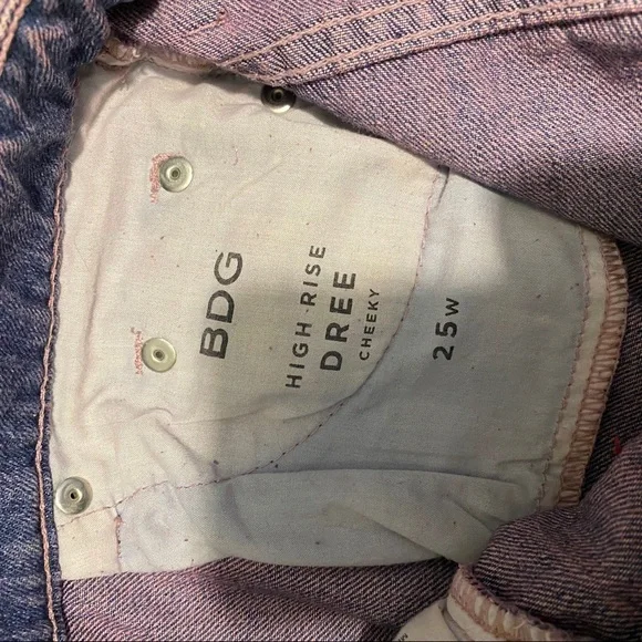 BDG High Rise Dree Cheeky size 25w - Picture 8 of 8